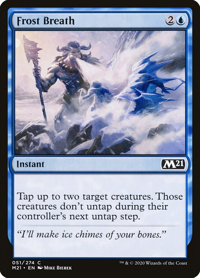 Frost Breath [Core Set 2021] | Deep Dive Games St. Marys