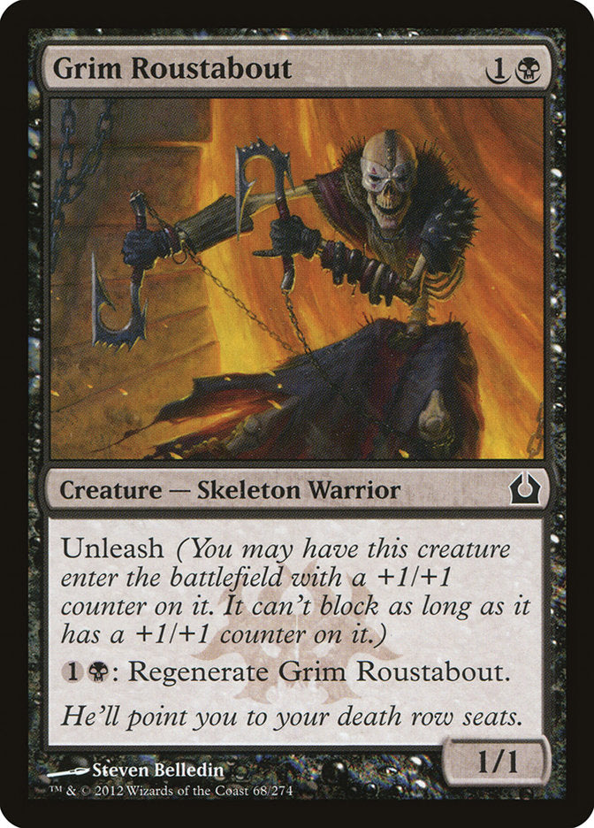 Grim Roustabout [Return to Ravnica] | Deep Dive Games St. Marys