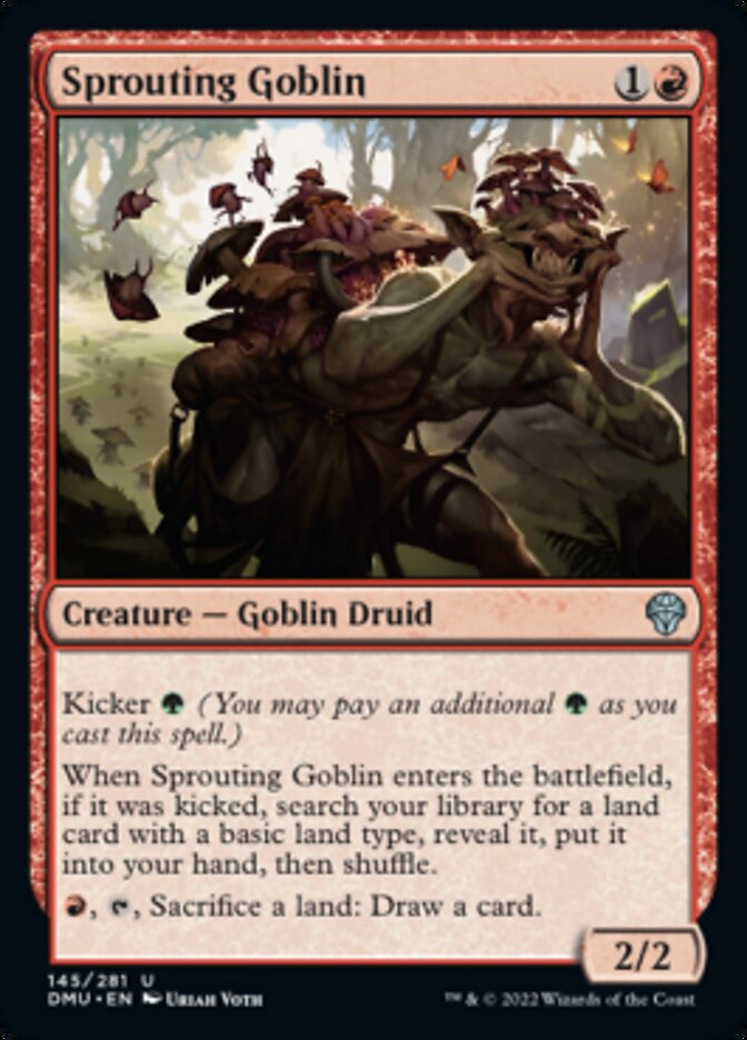 Sprouting Goblin [Dominaria United] | Deep Dive Games St. Marys