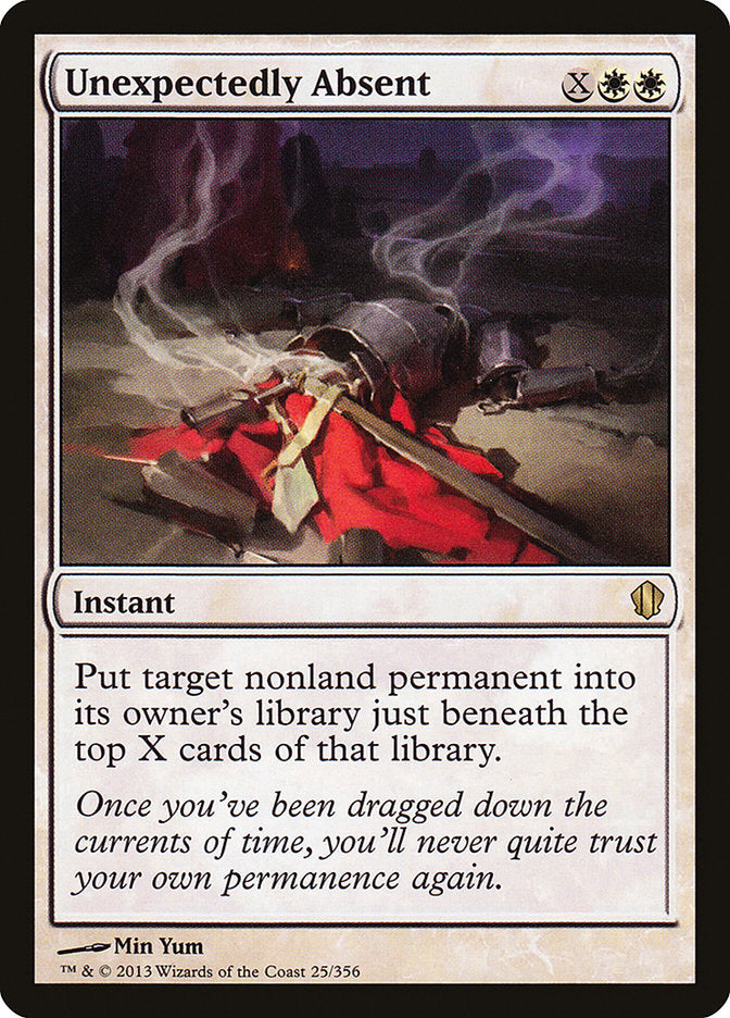 Unexpectedly Absent [Commander 2013] | Deep Dive Games St. Marys