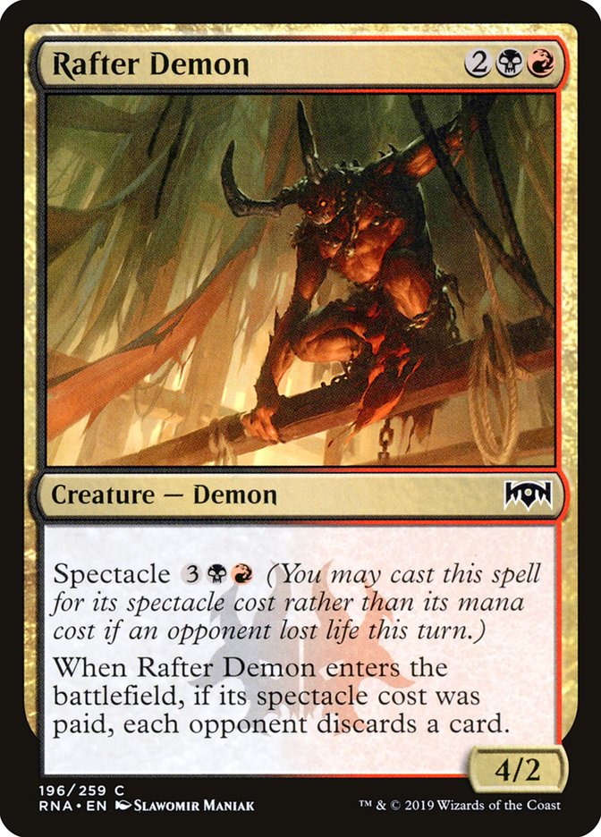 Rafter Demon [Ravnica Allegiance] | Deep Dive Games St. Marys