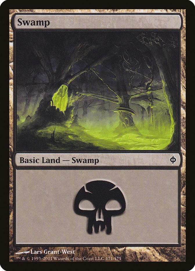 Swamp (171) [New Phyrexia] | Deep Dive Games St. Marys