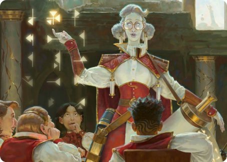 Professor of Symbology Art Card [Strixhaven: School of Mages Art Series] | Deep Dive Games St. Marys