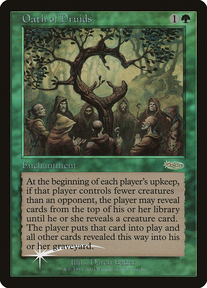 Oath of Druids [Judge Gift Cards 2001] | Deep Dive Games St. Marys