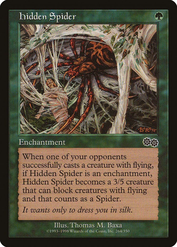 Hidden Spider [Urza's Saga] | Deep Dive Games St. Marys
