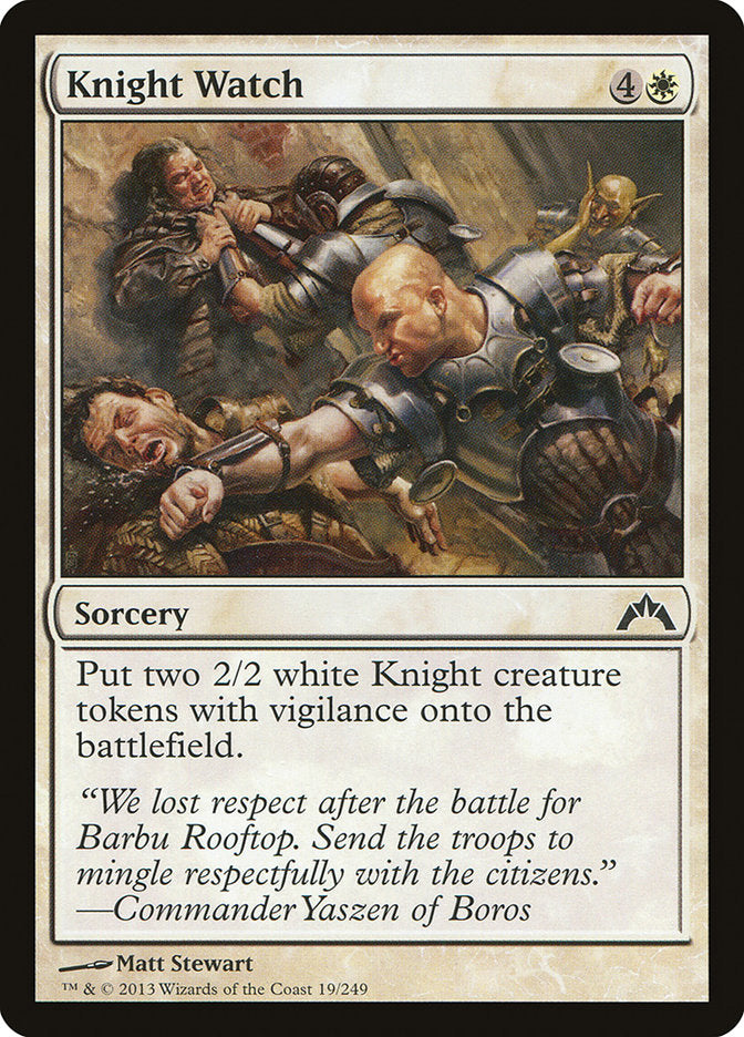 Knight Watch [Gatecrash] | Deep Dive Games St. Marys