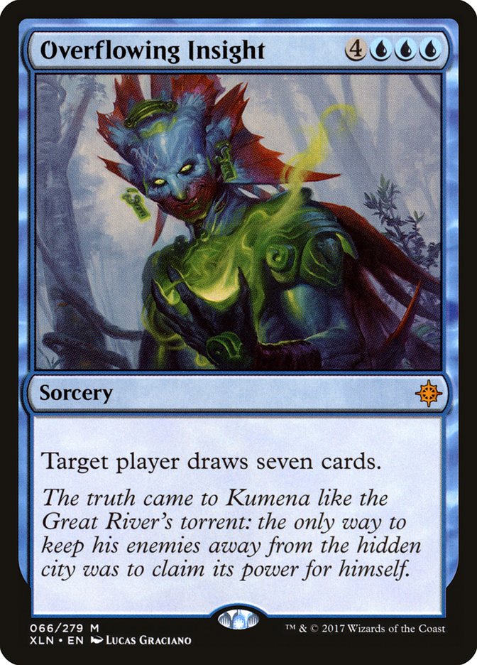 Overflowing Insight [Ixalan] | Deep Dive Games St. Marys