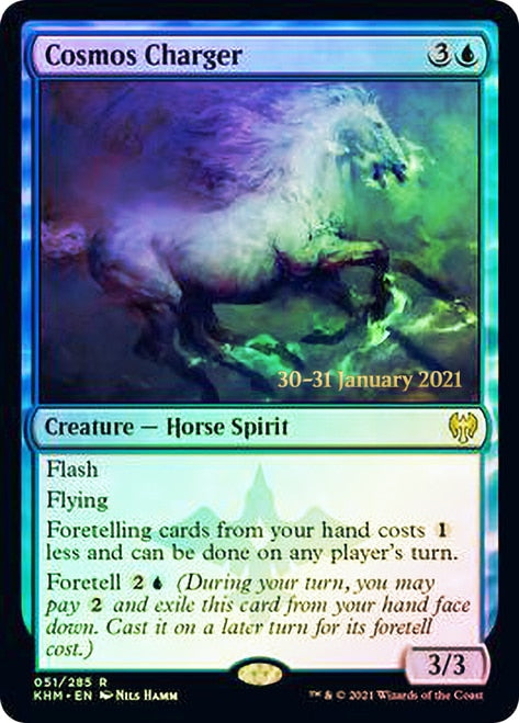 Cosmos Charger [Kaldheim Prerelease Promos] | Deep Dive Games St. Marys