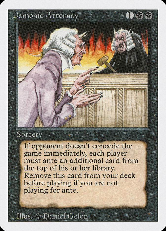Demonic Attorney [Revised Edition] | Deep Dive Games St. Marys