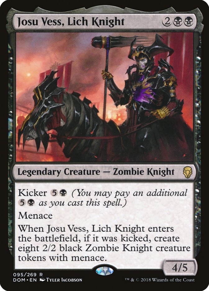 Josu Vess, Lich Knight [Dominaria] | Deep Dive Games St. Marys