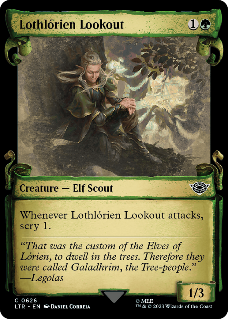 Lothlorien Lookout [The Lord of the Rings: Tales of Middle-Earth Showcase Scrolls] | Deep Dive Games St. Marys