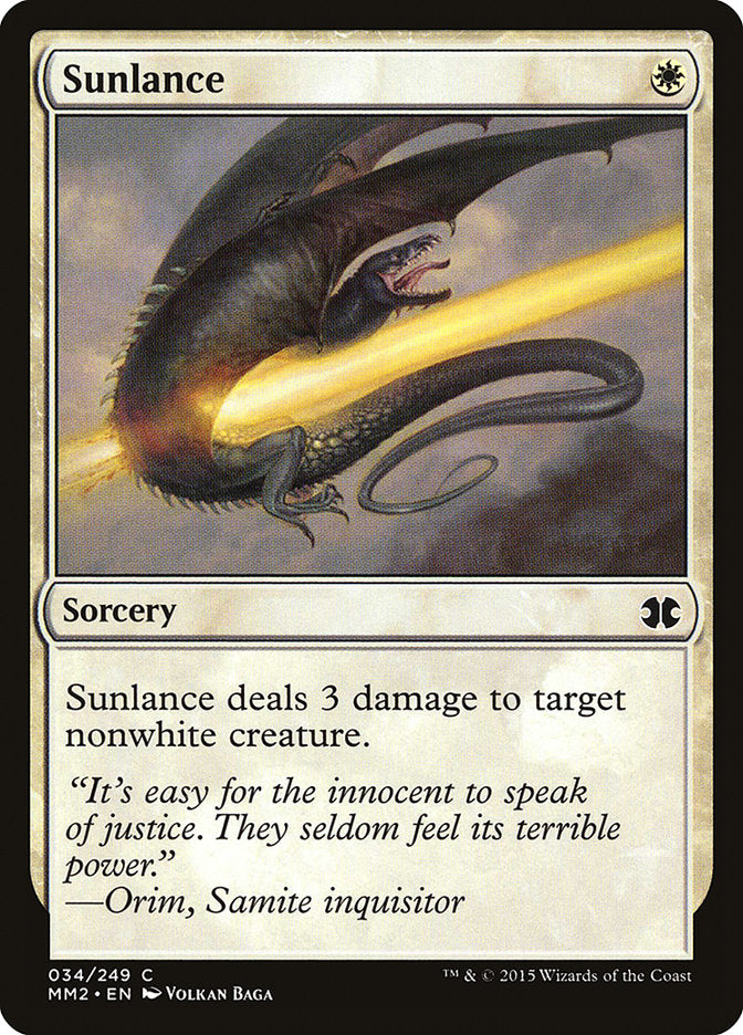 Sunlance [Modern Masters 2015] | Deep Dive Games St. Marys