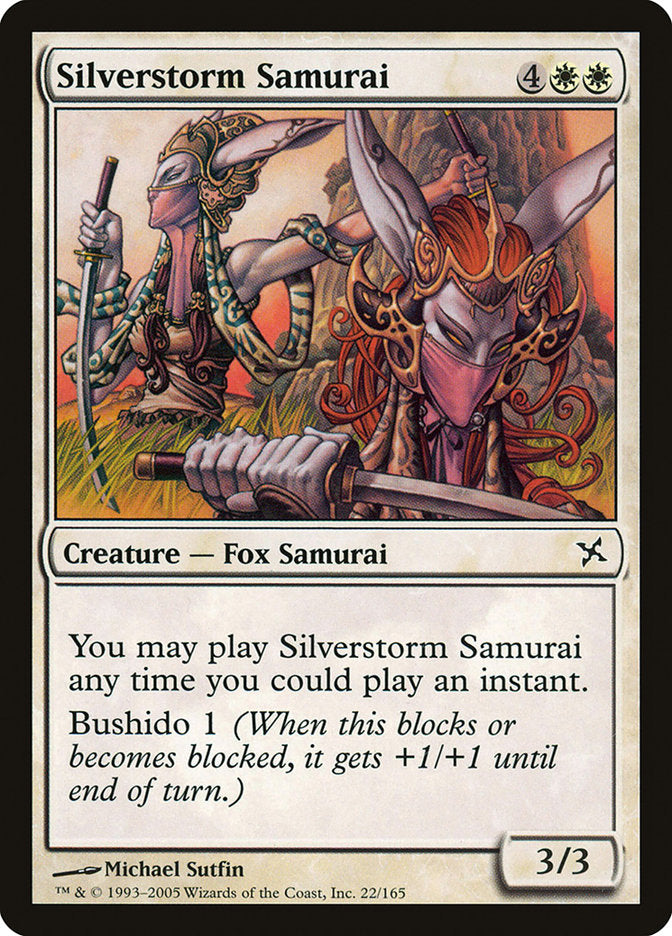 Silverstorm Samurai [Betrayers of Kamigawa] | Deep Dive Games St. Marys