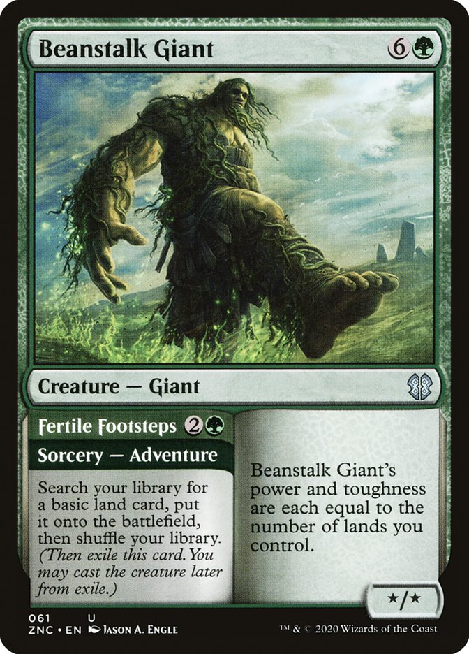 Beanstalk Giant [Zendikar Rising Commander] | Deep Dive Games St. Marys