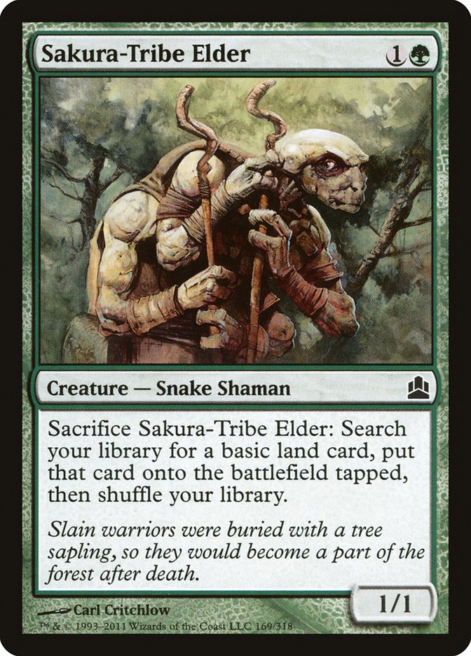 Sakura-Tribe Elder [Commander 2011] | Deep Dive Games St. Marys