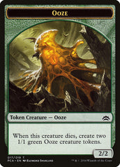 Ooze (016) // Ooze (017) Double-Sided Token [Planechase Anthology Tokens] | Deep Dive Games St. Marys