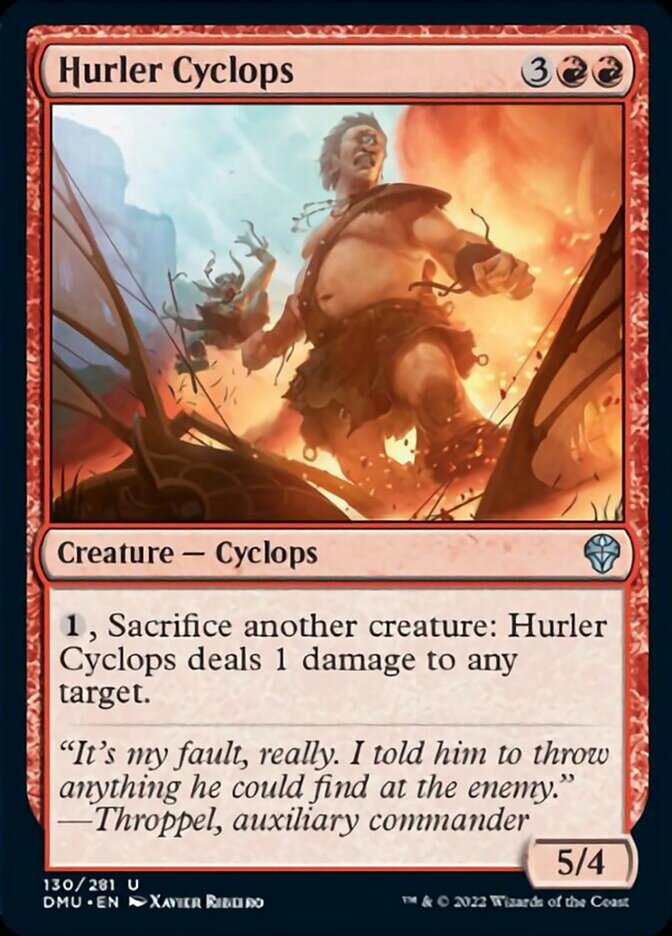 Hurler Cyclops [Dominaria United] | Deep Dive Games St. Marys