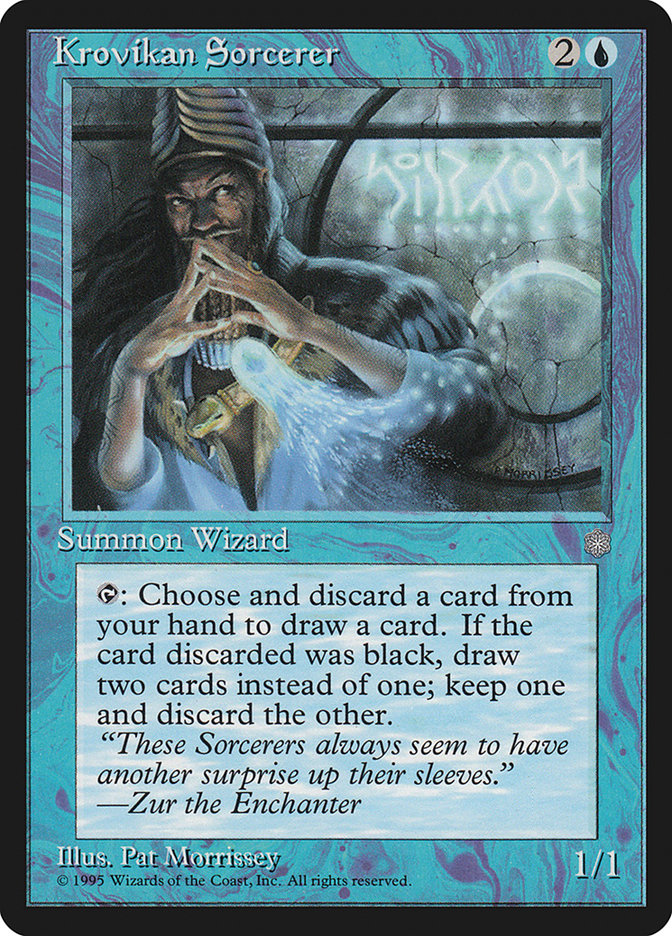 Krovikan Sorcerer [Ice Age] | Deep Dive Games St. Marys