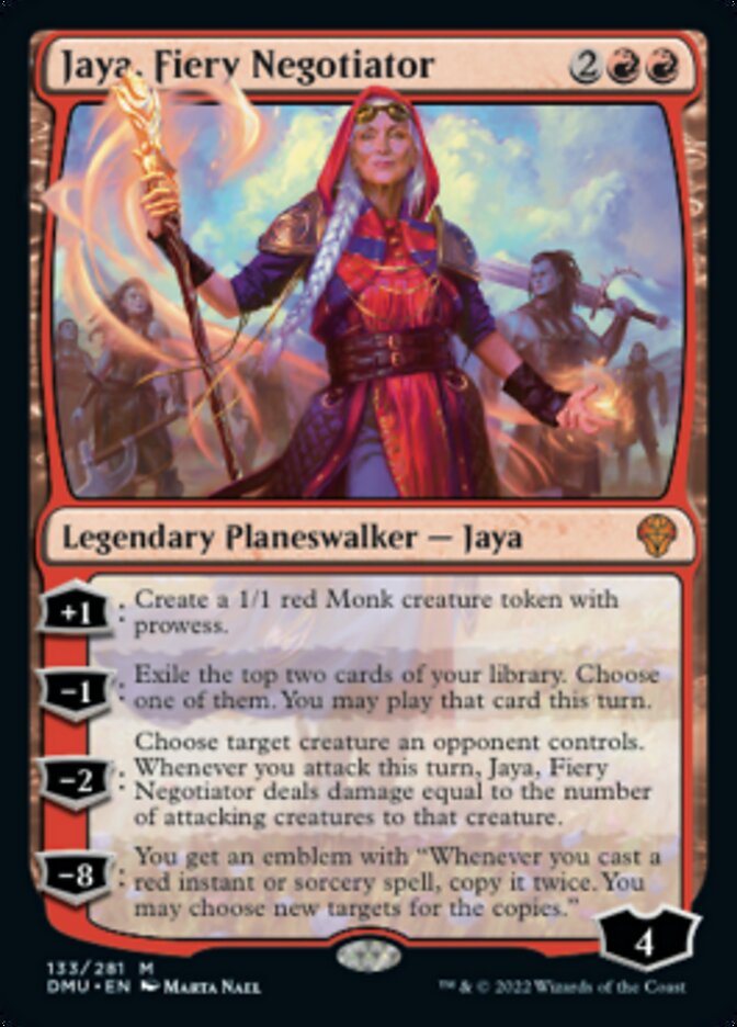 Jaya, Fiery Negotiator [Dominaria United] | Deep Dive Games St. Marys