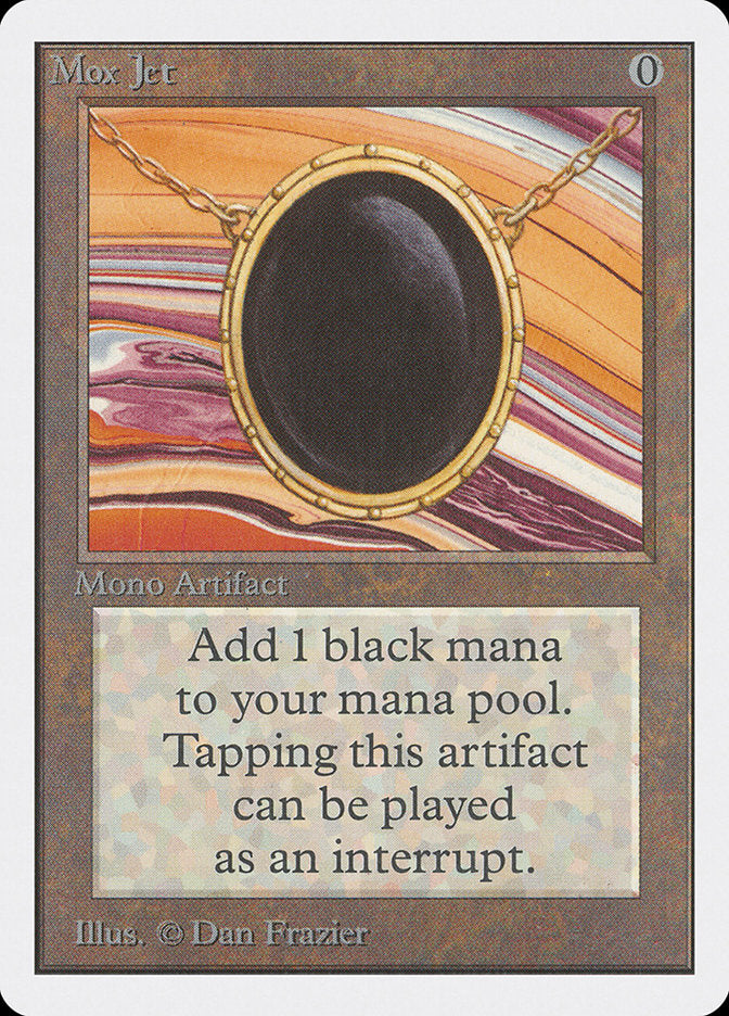 Mox Jet [Unlimited Edition] | Deep Dive Games St. Marys