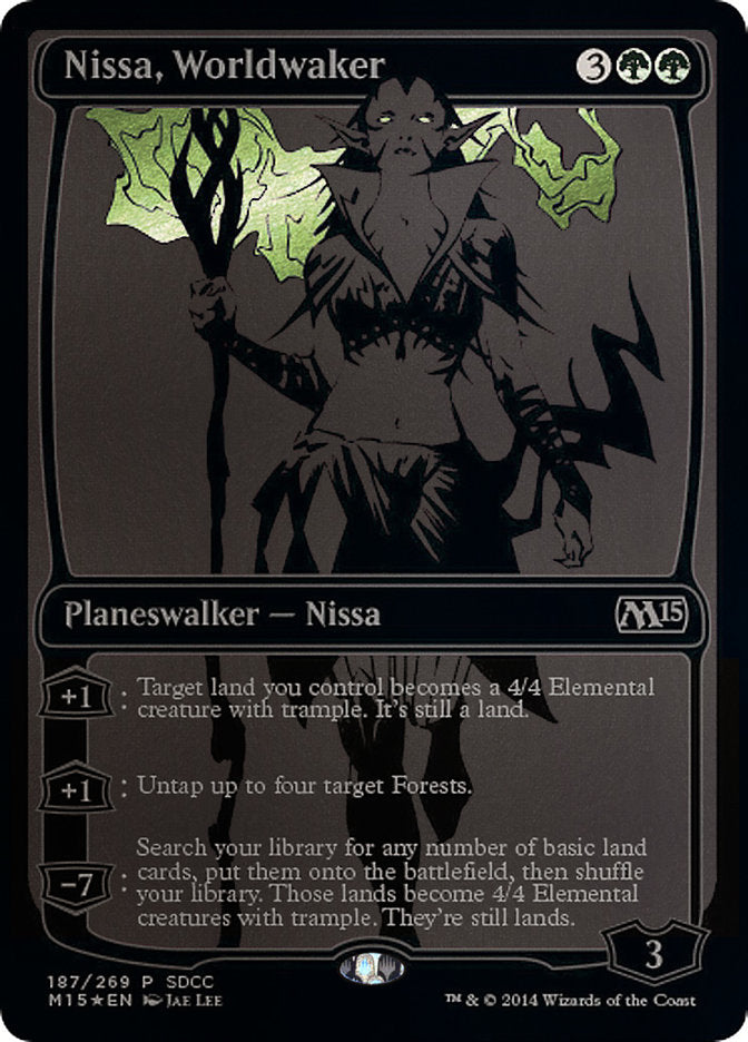 Nissa, Worldwaker [San Diego Comic-Con 2014] | Deep Dive Games St. Marys