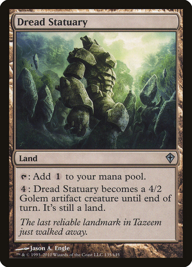 Dread Statuary [Worldwake] | Deep Dive Games St. Marys