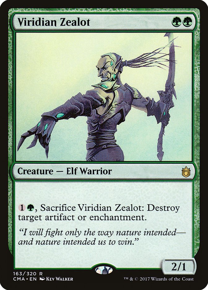 Viridian Zealot [Commander Anthology] | Deep Dive Games St. Marys