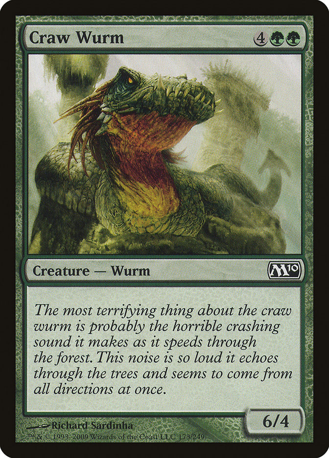 Craw Wurm [Magic 2010] | Deep Dive Games St. Marys