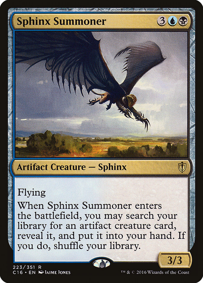 Sphinx Summoner [Commander 2016] | Deep Dive Games St. Marys