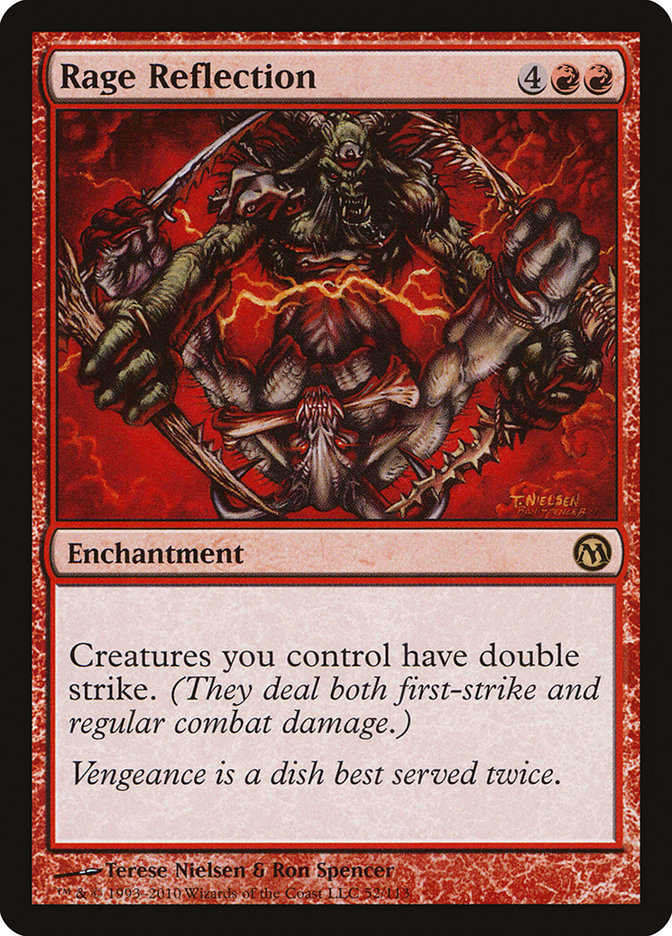Rage Reflection [Duels of the Planeswalkers] | Deep Dive Games St. Marys