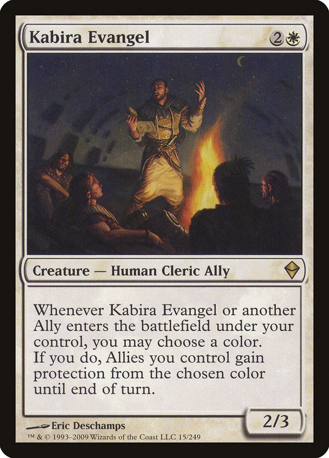 Kabira Evangel [Zendikar] | Deep Dive Games St. Marys