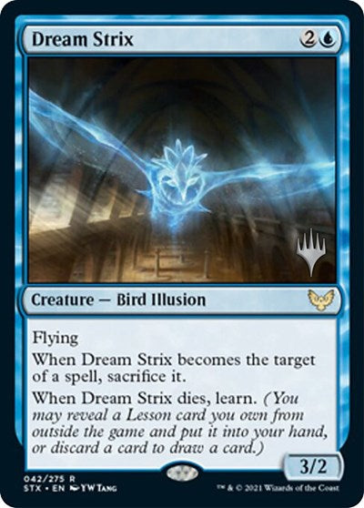 Dream Strix (Promo Pack) [Strixhaven: School of Mages Promos] | Deep Dive Games St. Marys