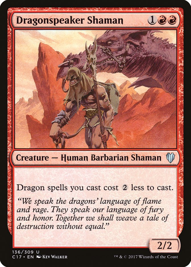 Dragonspeaker Shaman [Commander 2017] | Deep Dive Games St. Marys