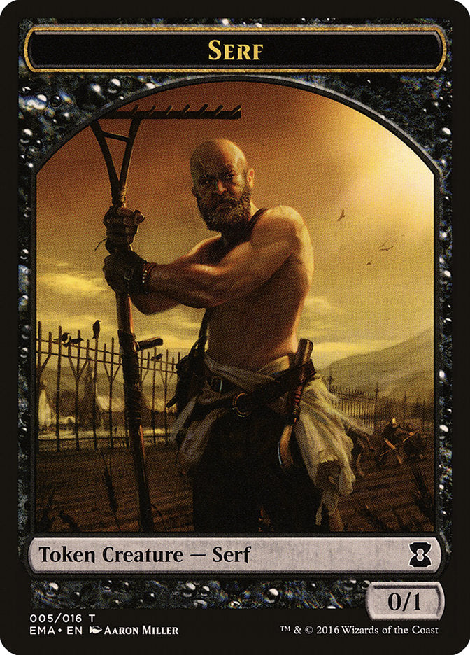 Serf Token [Eternal Masters Tokens] | Deep Dive Games St. Marys