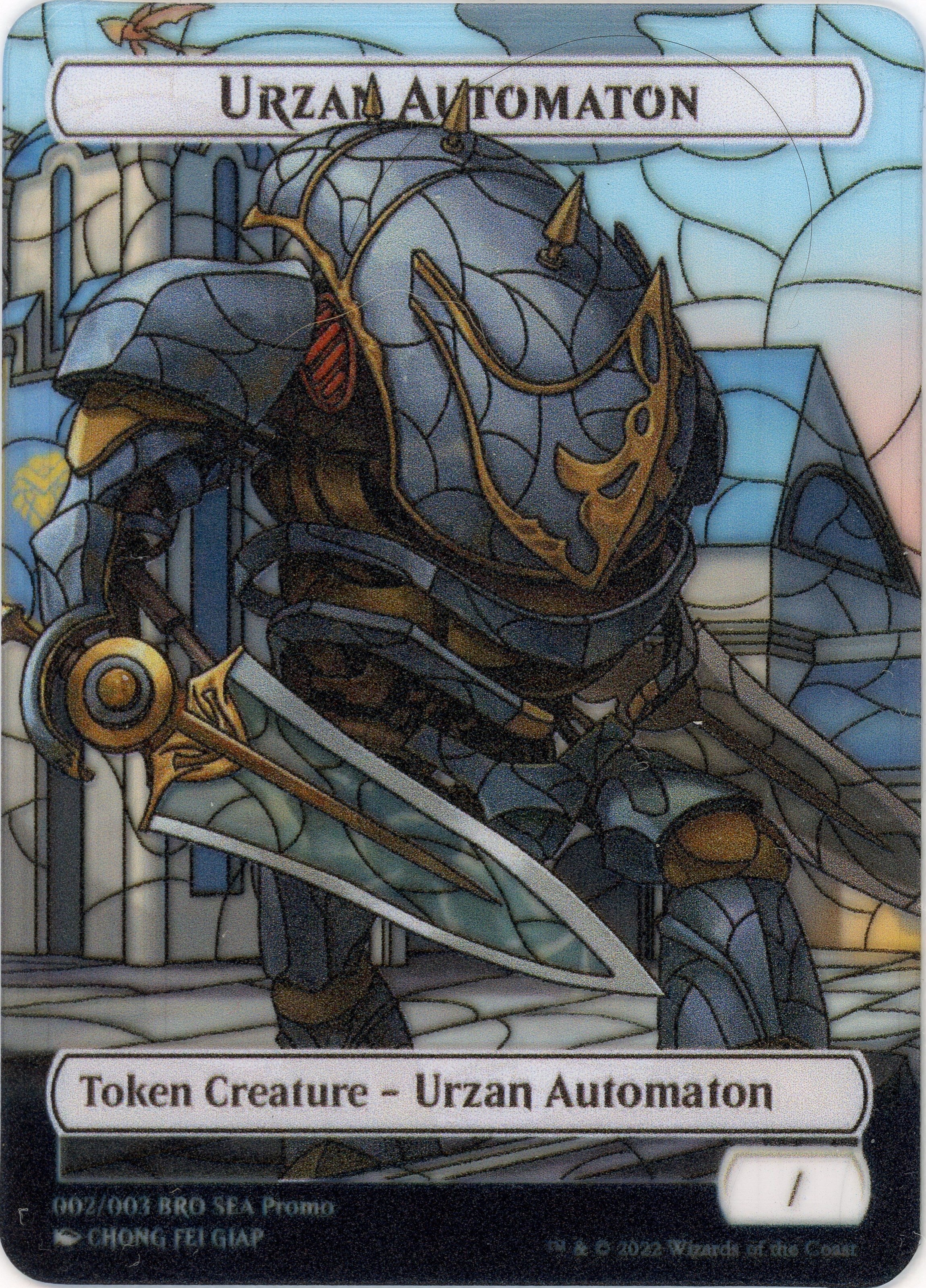 Urzan Automaton Token (SEA Exclusive) [The Brothers' War Tokens] | Deep Dive Games St. Marys