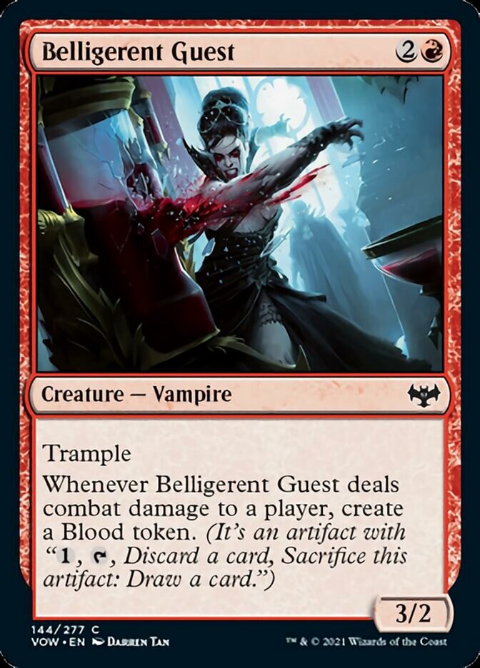 Belligerent Guest [Innistrad: Crimson Vow] | Deep Dive Games St. Marys