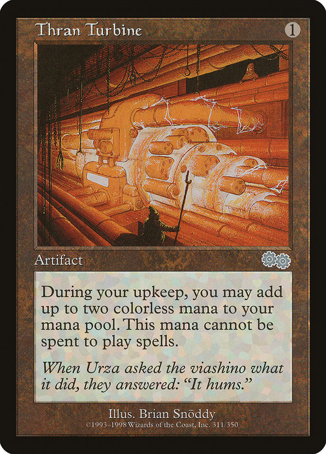 Thran Turbine [Urza's Saga] | Deep Dive Games St. Marys