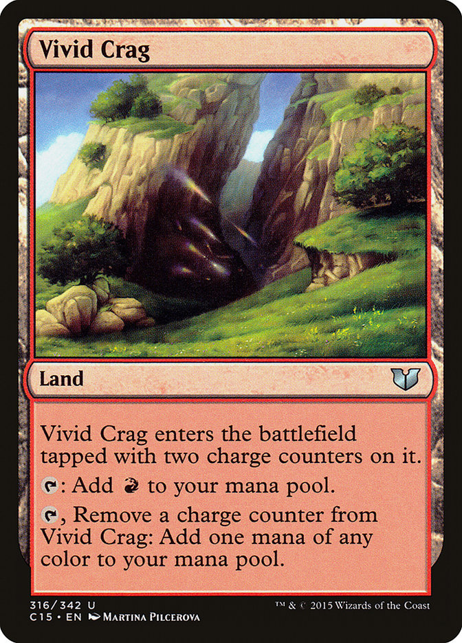Vivid Crag [Commander 2015] | Deep Dive Games St. Marys