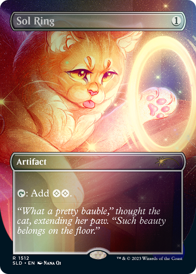 Sol Ring (1512) // Sol Ring [Secret Lair Commander Deck: Raining Cats and Dogs] | Deep Dive Games St. Marys