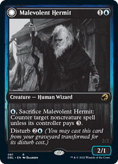 Malevolent Hermit // Benevolent Geist [Innistrad: Double Feature] | Deep Dive Games St. Marys