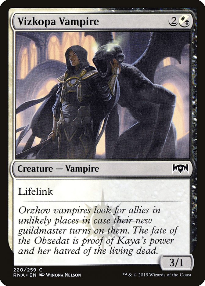 Vizkopa Vampire [Ravnica Allegiance] | Deep Dive Games St. Marys