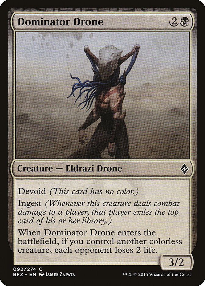 Dominator Drone [Battle for Zendikar] | Deep Dive Games St. Marys