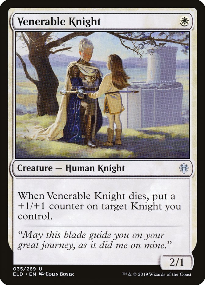 Venerable Knight [Throne of Eldraine] | Deep Dive Games St. Marys