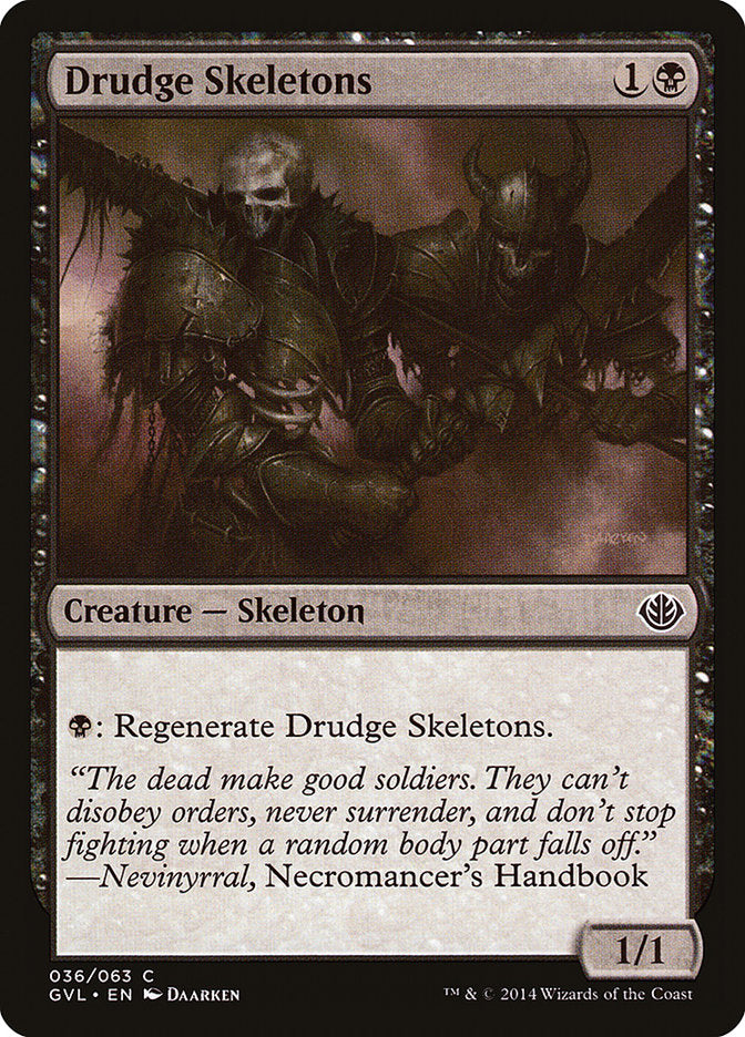 Drudge Skeletons (Garruk vs. Liliana) [Duel Decks Anthology] | Deep Dive Games St. Marys