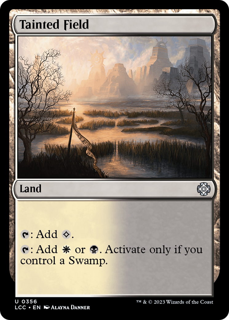 Tainted Field [The Lost Caverns of Ixalan Commander] | Deep Dive Games St. Marys