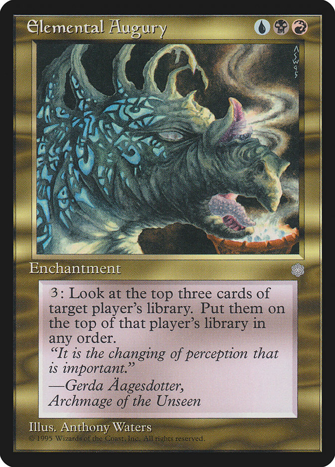 Elemental Augury [Ice Age] | Deep Dive Games St. Marys