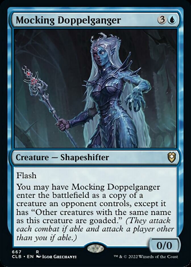 Mocking Doppelganger [Commander Legends: Battle for Baldur's Gate] | Deep Dive Games St. Marys