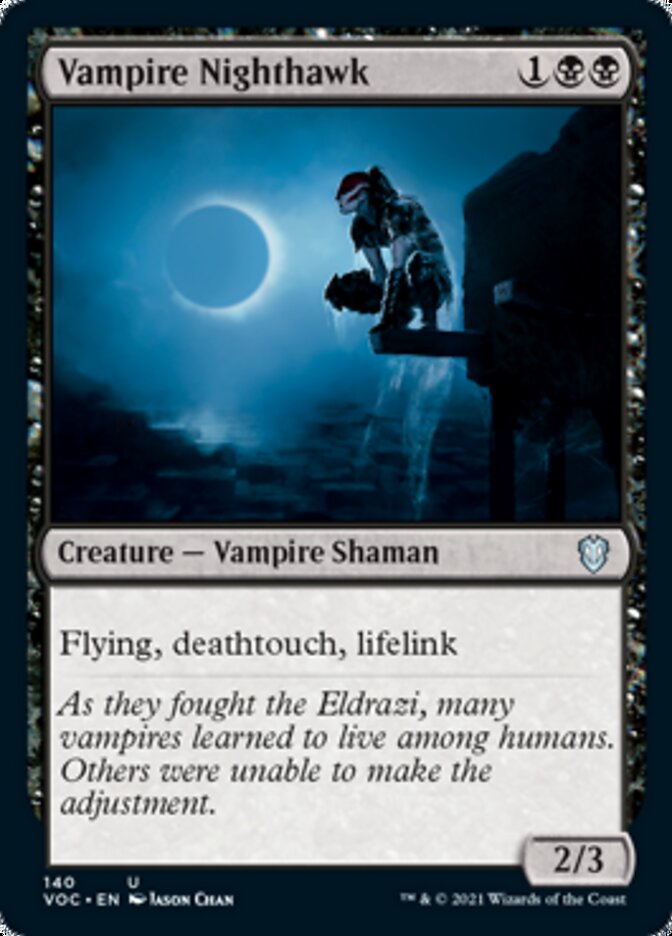 Vampire Nighthawk [Innistrad: Crimson Vow Commander] | Deep Dive Games St. Marys