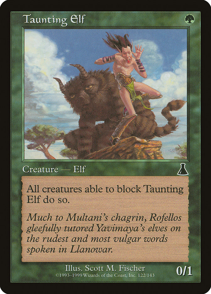 Taunting Elf [Urza's Destiny] | Deep Dive Games St. Marys