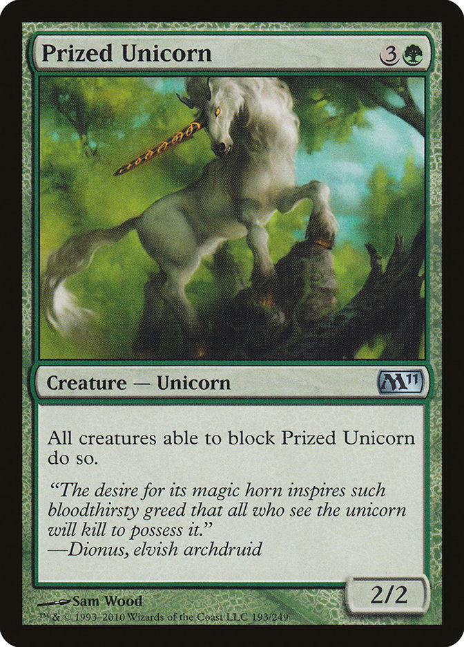 Prized Unicorn [Magic 2011] | Deep Dive Games St. Marys